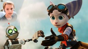 Ratchet & Clank Сквозь Миры - Ривет спасает робота Кланка от СКАНОПЕНДРЫ!  Рэтчет и Кланк #3