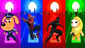 🎵 ЧЕЛОВЕК-ПАУК СПАСАЕТ МИР! 🕸️ Супергеройский Забег и Мега-Миссия в Тайлс Хоп! 🚀🔥