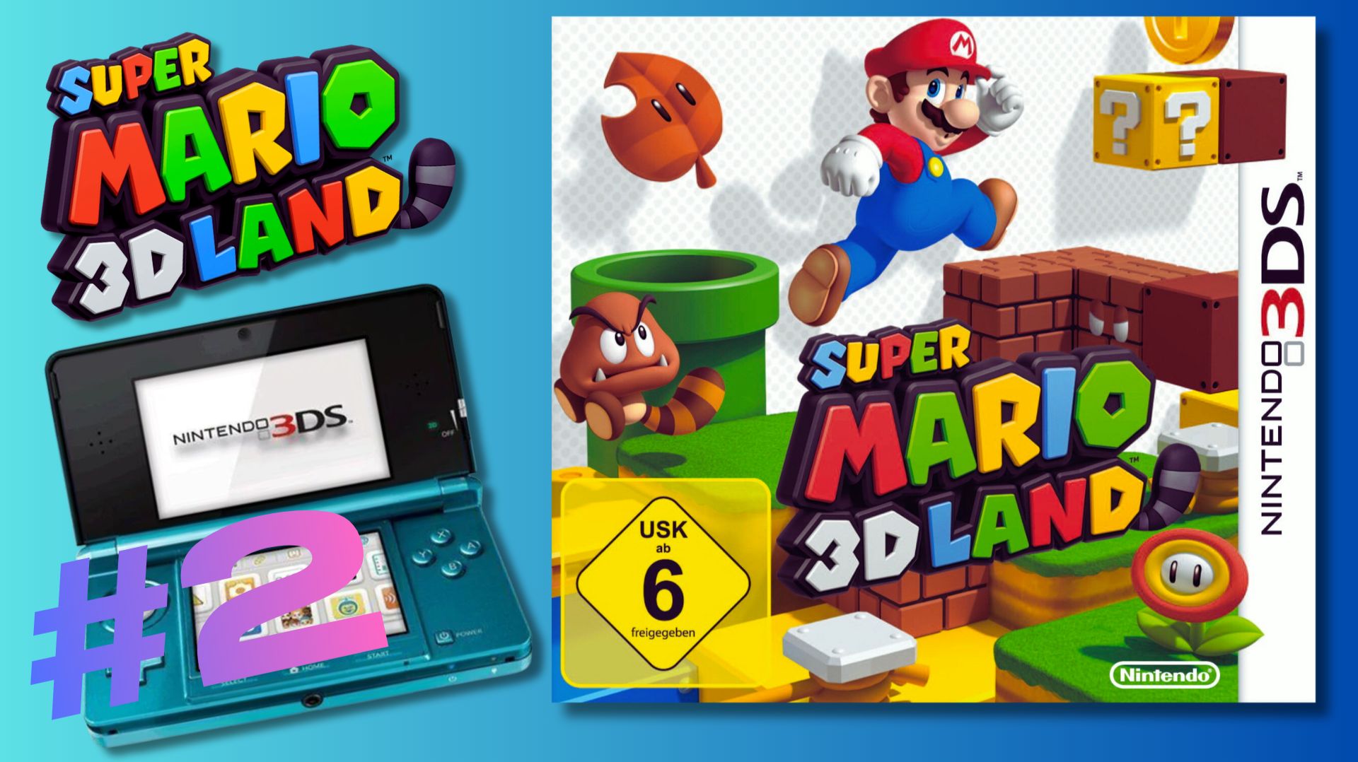 Super Mario 3D Land — Прохождение #1. Навстречу приключениям