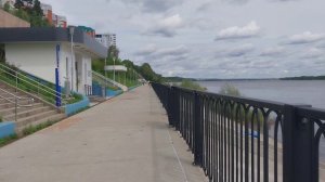 ✅️Закамск. Гуляю по набережной!