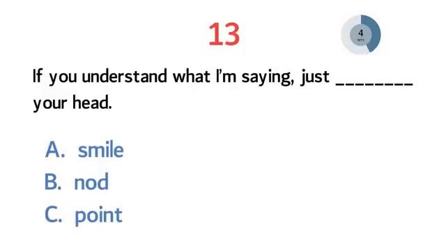 Vocabulary Quiz For B1-B2