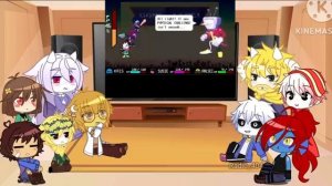 Undertale Reacts To Deltarune Tenna Boss Fight, Gacha Club
