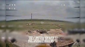 Херсонское направление.Блокпост врага на дороге — начинаем разбирать данную позицию с помощью FPV😎