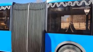 Автобус Лиаз-6213.65 следует по маршруту т63