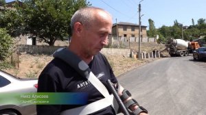 Асфальтар цун давам жезва. Кьулан стIал