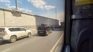 Поездка на автобусе ЛиАЗ 5250 Вояж борт 083804 по маршруту 856