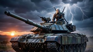 Armored Warfare | Путь Геральта: Ворвался на Challenger 1! Задротство и фарм на 7 лвл ⚔️