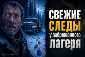 Свежие следы привели меня в заброшенный геологический лагерь