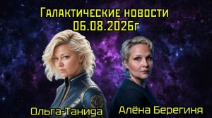 Ольга-Танида и Агра-Алёна Берегиня.Галактические новости 06.08.2026г.