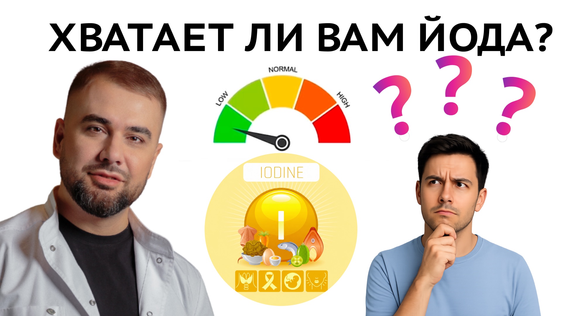 Йод: как понять, что есть дефицит?