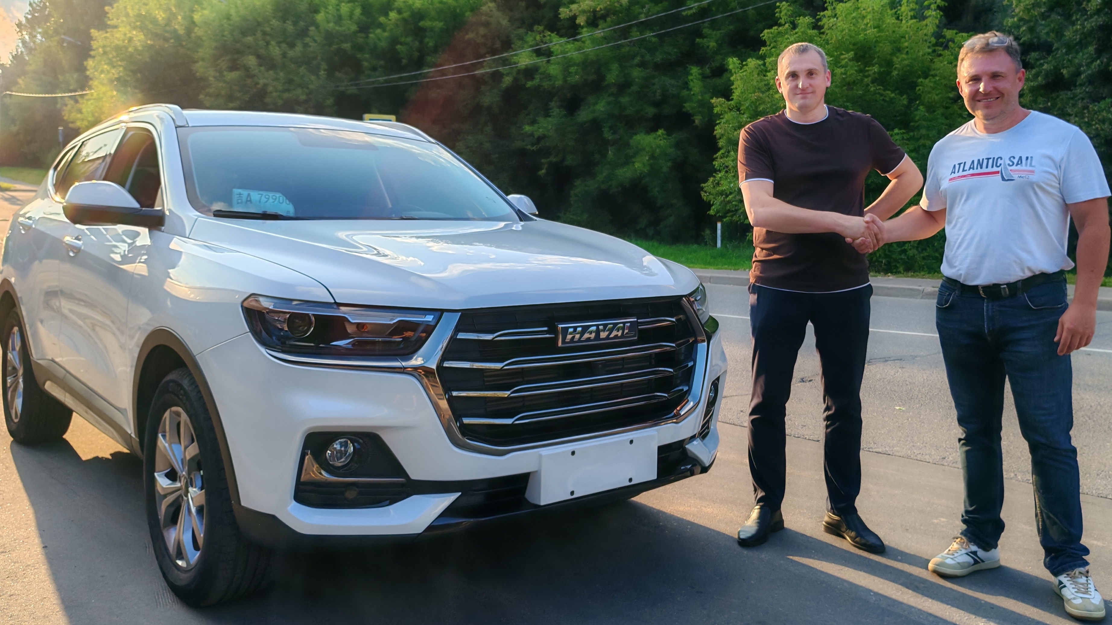 Пригнал из Китая Haval H6 2023 с пробегом 25000 км, за 1,55 млн до Москвы