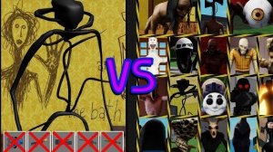 Roblox - Бактерии ПРОТИВ всех боссов в SCP MORPH
