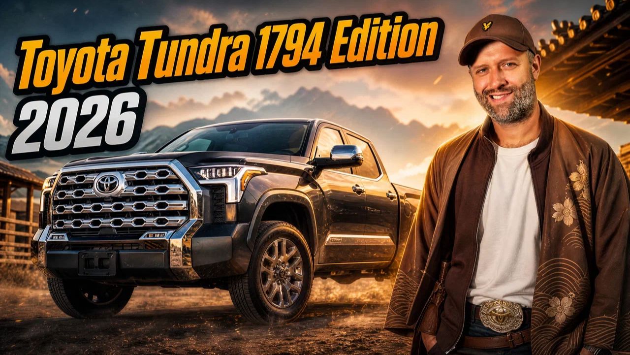 Настоящий пикап по-японски! Toyota Tundra 1794 Edition 2026