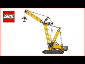 Сборка LEGO Technic 42146 Гусеничный кран Liebherr LR 13000