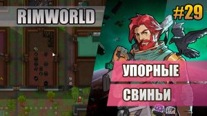 29 Упорные свиньи // Прохождение Rimworld 1.6 Odissey // Восьмой сезон