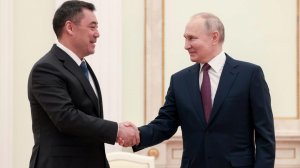«Прочная база сотрудничества»: Путин и Жапаров – об экономическом форуме стран в Чолпон-Ате