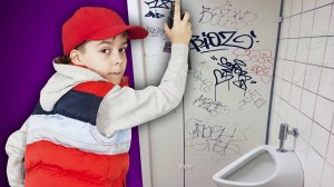 [marazm] ШКОЛЯРЫ РИСУЮЩИЕ ГРАФФИТИ В ТУАЛЕТЕ