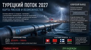Турецкий поток 2027 Расклад 6.08.2026