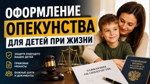 Опека над ребенком при жизни родителей