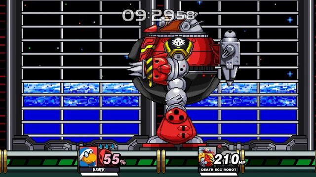 Super Smash Bros Crusade Remix - All Characters Vs Death Egg Robot (Part 2)