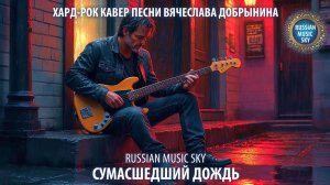 Сумасшедший дождь  -  Russian Music Sky (2026) Хард-рок кавер песни Вячеслава Добрынина