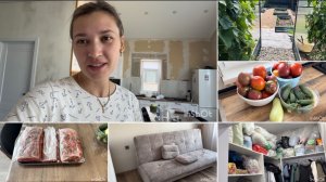 Собрала урожай/ помидоры в морозилку/ отдаю диван бесплатно