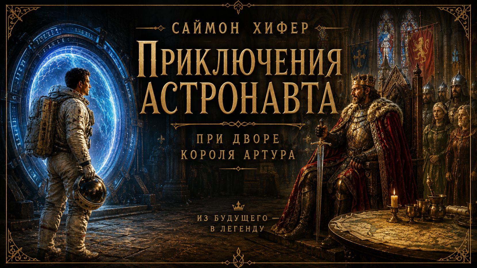 Приключения астронавта при дворе короля Артура | Попаданец в прошлое | Аудиокнига