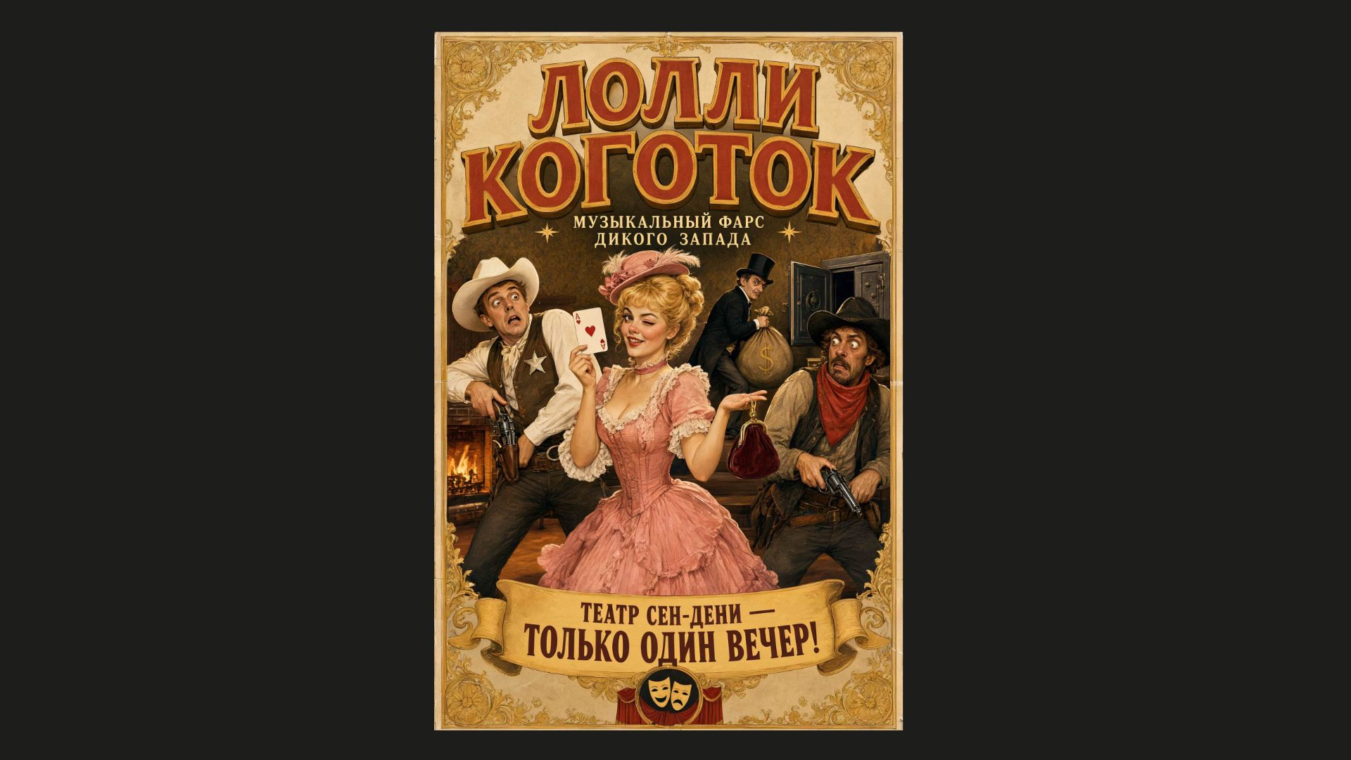 МЫ ПОСТАВИЛИ ПЬЕСУ В RDR 2! | Лолли Коготок [Театральный RP]