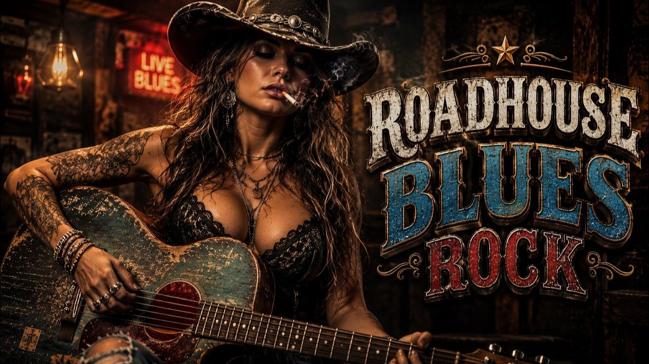 The Best Roadhouse Blues   Midnight Whiskey & Endless Southern Roads