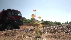 Тест-драйв самосвала КАМАЗ К5.