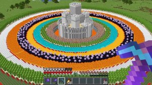 Строительство самого надёжного укрепления в Minecraft. Построил самое безопасное место в игре