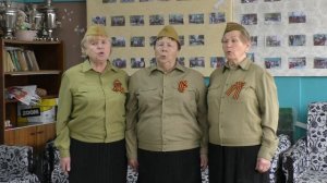 трио «Поющая душа» « Сидят в обнимку ветераны» муз. А. Пахмутовой, сл. М. Львова