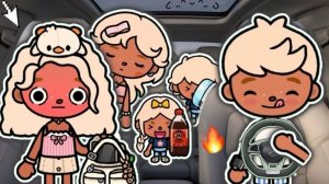 🍿 ПЕРЕЕЗД В НОВЫЙ ДОМ🧳/ 3 часть - наша дорога🛣️/ влог тока бока✨ - Toca Boca World 🌍 - toca twix