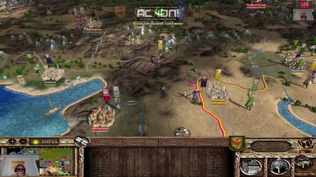 #12 Булатная Сталь 2.1.5 Final Medieval II: Total War -(Владимир) часть 5