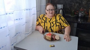 Мукбанг. Кабачковый тортик. Распаковка-чек.