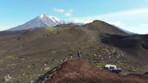 Полет над кордоном Клешня на Камчатке