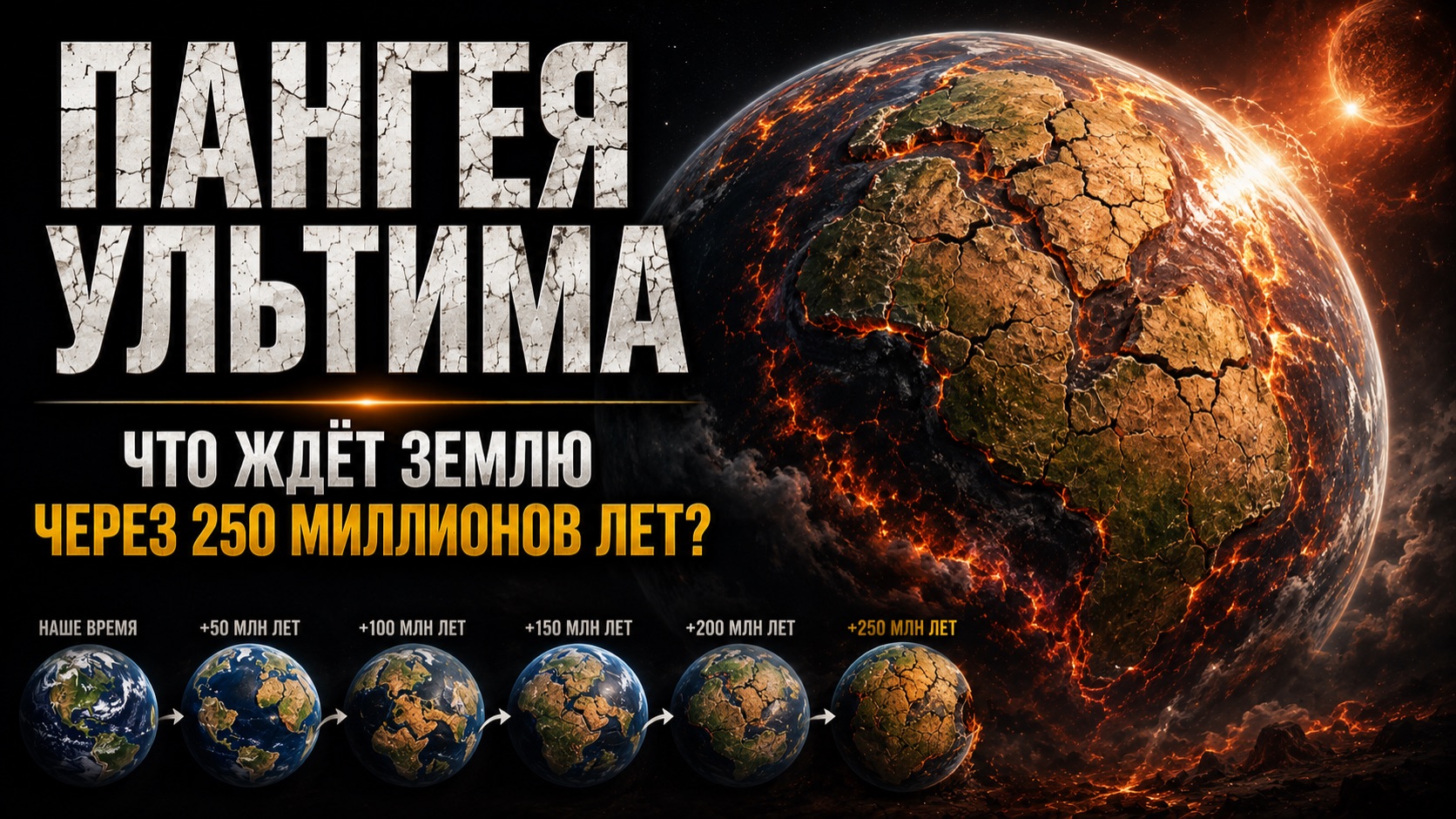 ПАНГЕЯ УЛЬТИМА: Что Ждёт Землю Через 250 Миллионов Лет?  Документальный Фильм