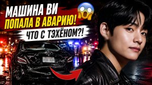 😱 Машина Ви попала в аварию в Нью-Йорке — что с Тэхёном?!