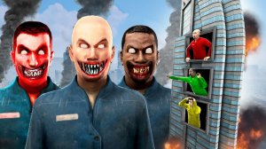 ВЫЖИВАЕМ НА НЕБОСКРЕБЕ ПРОТИВ СЛОМАННЫХ КЛОНОВ! УГАР И БЕЗУМИЕ В Garry`s Mod