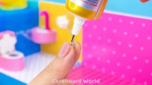 Сделайте 5-комнатный дом Санрио со спальней Hello Kitty, милой кухней и уютным телевизором 🌈 Ми