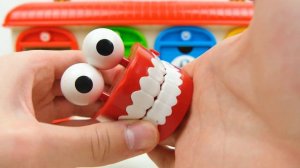 Oddly Satisfying Garage   How i Make 4 Color ASMR Garage from 4 Magic Socker Balls Mixing