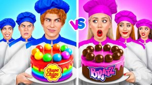 Кулинарный Челлендж_ Мальчики VS Девочки _ Фантастические Лайфхаки с Едой