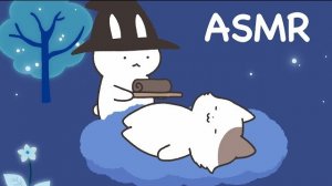 ASMR сказка: тёплые платочки и тихий шёпот — глазки отдыхают и видят добрые сны!