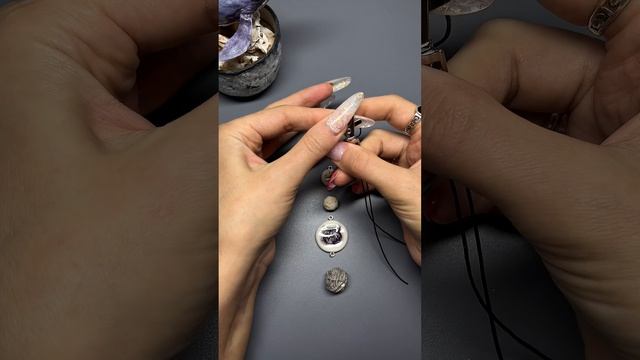 Подвес брелок кот котик из полимерной глины мастер-класс мк