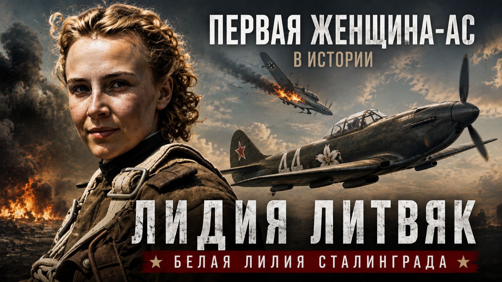 Лидия Литвяк | Последний бой Белой Лилии Сталинграда