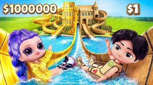 Кейпоп Охотницы на Демонов# Домики за 1$ vs 1,000,000$! Поделки для кукол