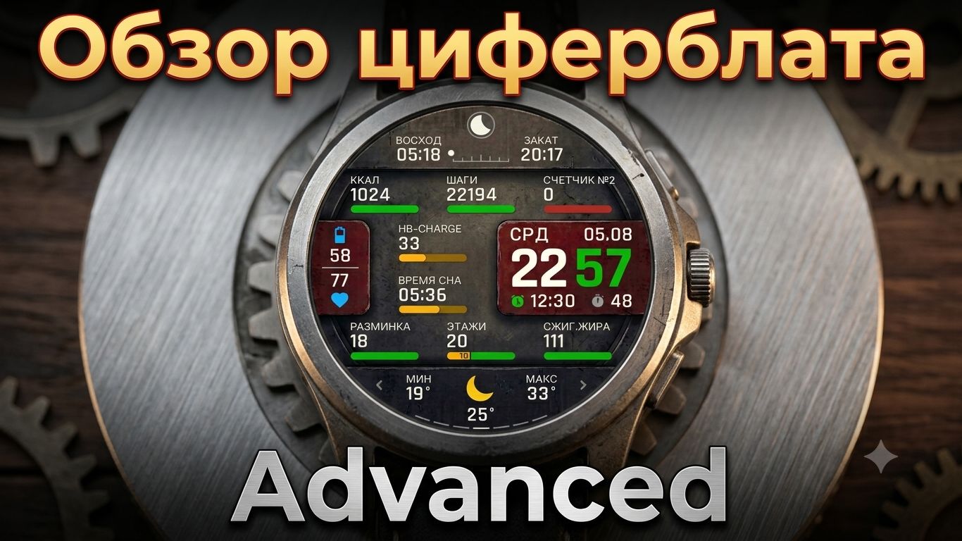 Обзор циферблата Advanced!