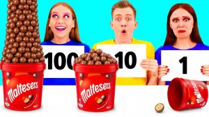 100 Слоев Еды Челлендж # Кухонные Лайфхаки и Рецепты
