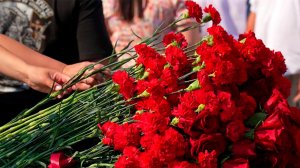 В Курске прошли траурные мероприятия, в которых принял участие Александр Хинштейн.