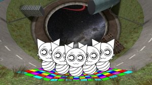 СПРУНКИ раскидало! Малышка Венда на карте Флукс2 в Гаррис Моде 😱🎮